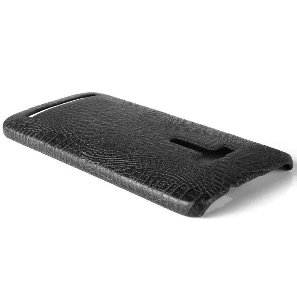 Case For ASUS ZenFone Selfie ZD551KL Luxury Crocodile Grain Leather Slim Hard Shell Back Cover |