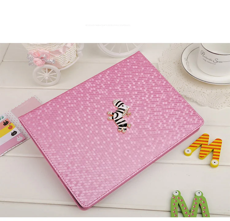 Pink Чехол для ipad Air1, флип-чехол для ipad 5, полный Чехол для apple air 2, умный чехол для ipad 6, чехол s A1566 A1567 A1474 A1475 - Цвет: Pink