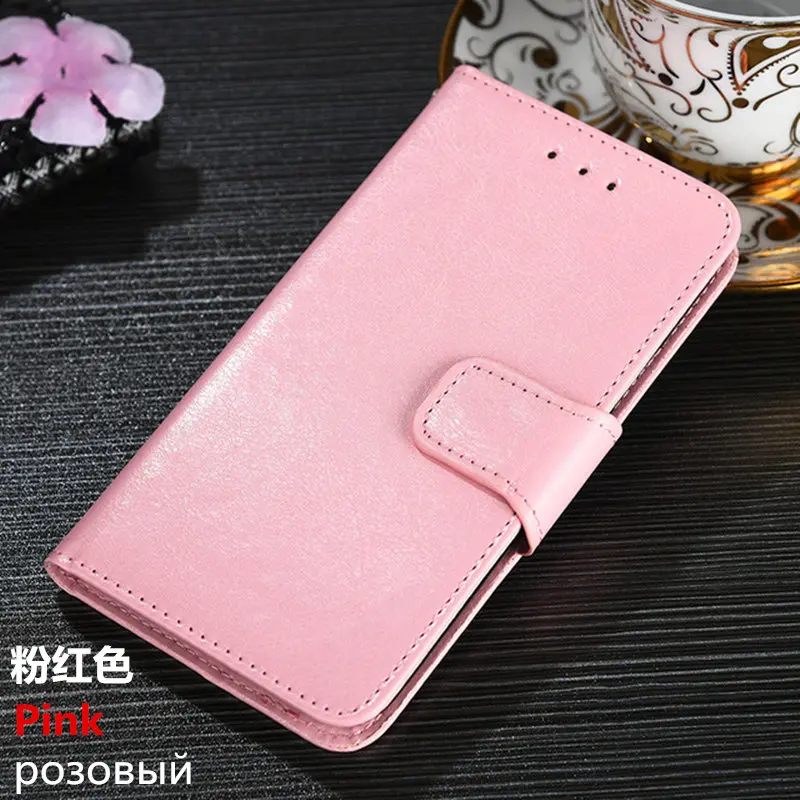 Кожаный мягкий чехол для redmi 7 7a note7/6/5/4/note 4/note 5/6 iPad pro 4 4X5 5PLUS 5X 6X K20 K20 Pro mi 8 8se 9 cc9 чехол-портмоне с откидной крышкой чехол из ТПУ - Цвет: Pink