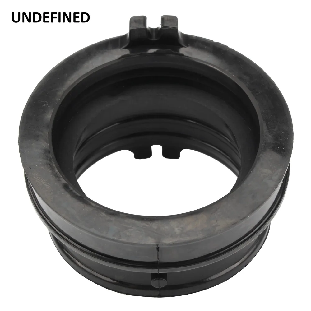 Black Motorcycle Carburetor Intake Manifold Rubber Joint Boot for Honda XR650R 2000 2001 2002 2003 2004 2005 2006 2007 UNDEFINED