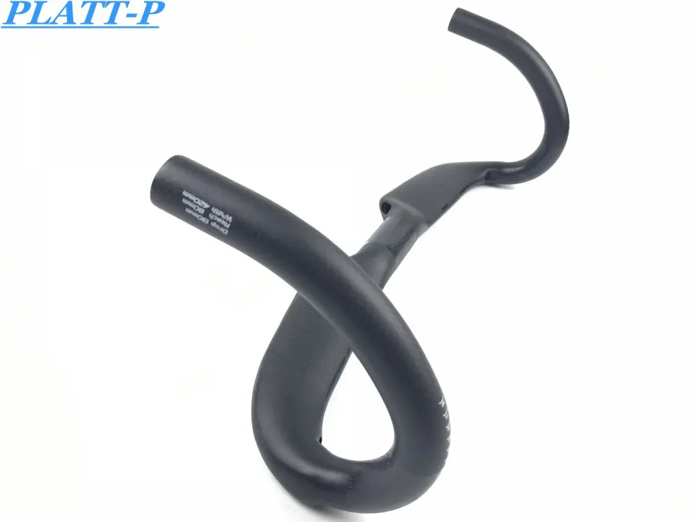 

road bike race matte / shine full carbon steering wheel Internal carbon bike cable Steering wheel 31.8 * 400/420/440 mm Free shi