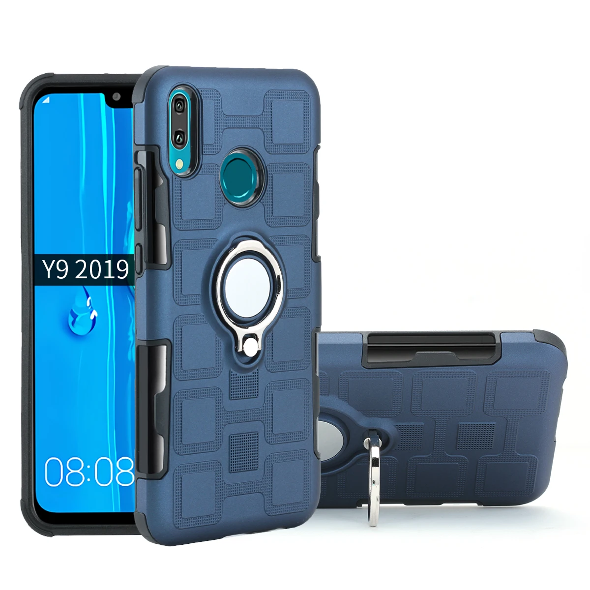 Роскошный противоударный чехол с кольцом для huawei P30 P20 mate 10 Lite чехол для huawei y9 y7 Prime y6 Pro P smart y5 чехол