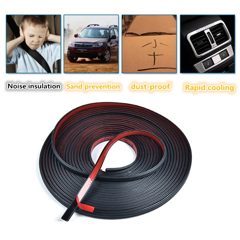 Автомобильные наклейки дверные уплотнительные полосы наклейка защита защитные