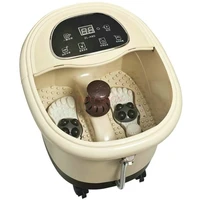 electric feet cleansing foot tub automatic massager pedicure massage kneading electronic plantar barrel leg clean hot sale
