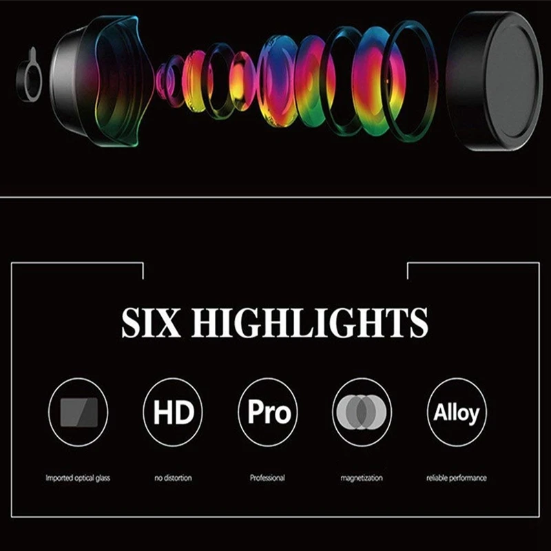 Hot TTKK Camera Lens for iPhone Anamorphic Macro 105mm Telephoto Cell Phone iphone 8/7/6s/6 plus | Электроника