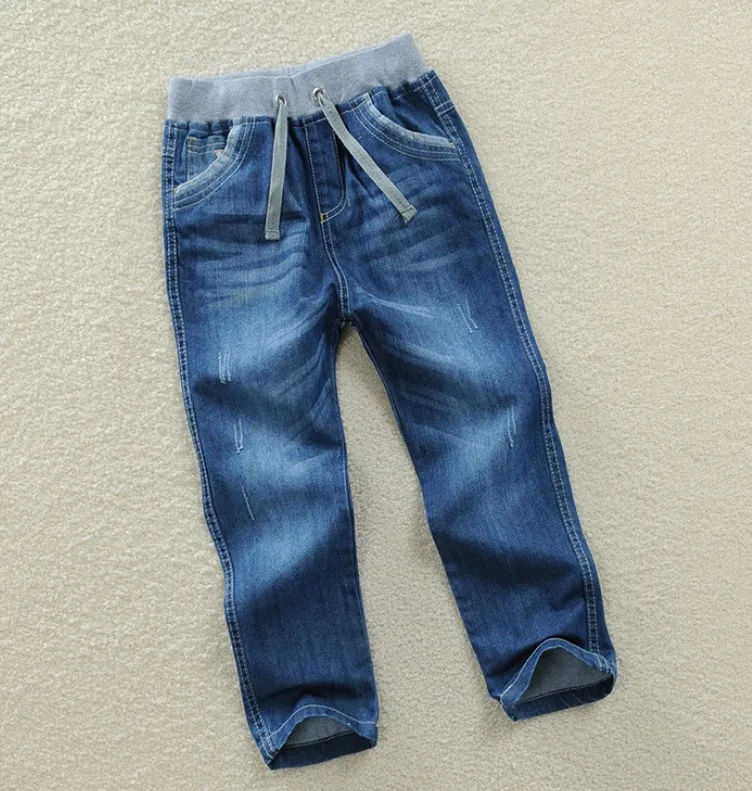 

Children's wear 2021 spring and autumn new children's boys jeans trousers in the big children's pants