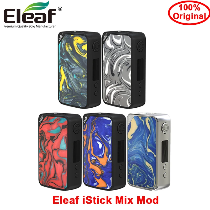 Оригинальный Eleaf iStick Mix Vape Mod 160 Вт электронная сигарета испаритель уникальный