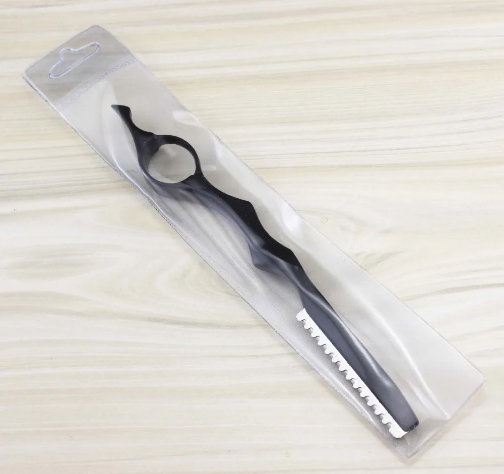 

Color Thinning comb,thinning knife,Metal of stainless steel, Free shipping Long handle razor