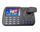 Контроллер камеры IP PTZ сетевая клавиатура, ONVIF 3D, джойстик, 5-дюймовый цветной светодиодный дисплей, Plug and Play, выход USB и HDMI