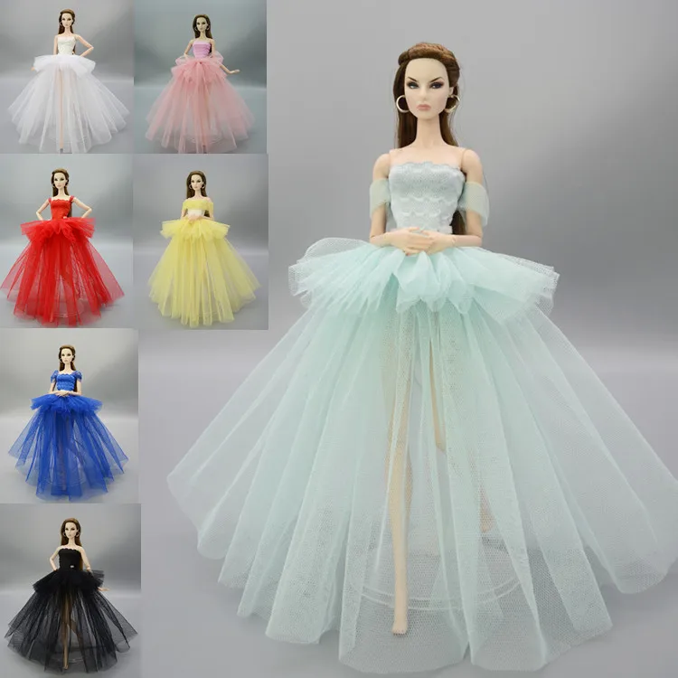 Фото Новинка 2019 платье-кукла юбка кружевные вечерние платья свадебное платье