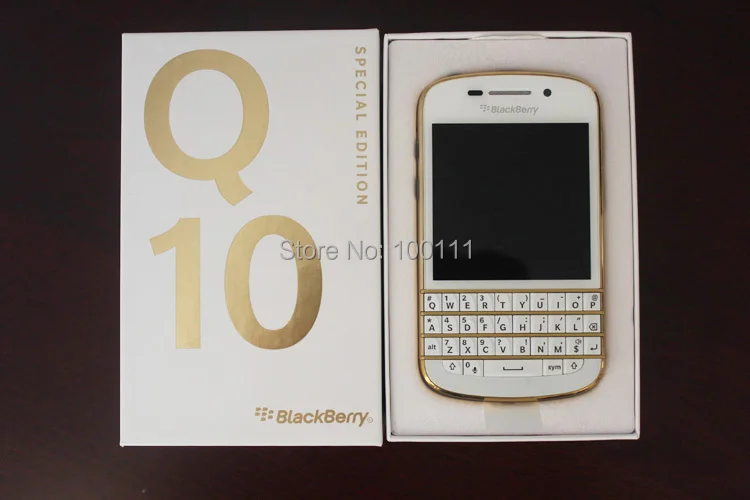 Быстрая зарядка! Оригинальный двухъядерный BlackBerry Q10 4G 3 1 '' Qwerty встроенный 16gbrom 8MP Бесплатная доставка|dual