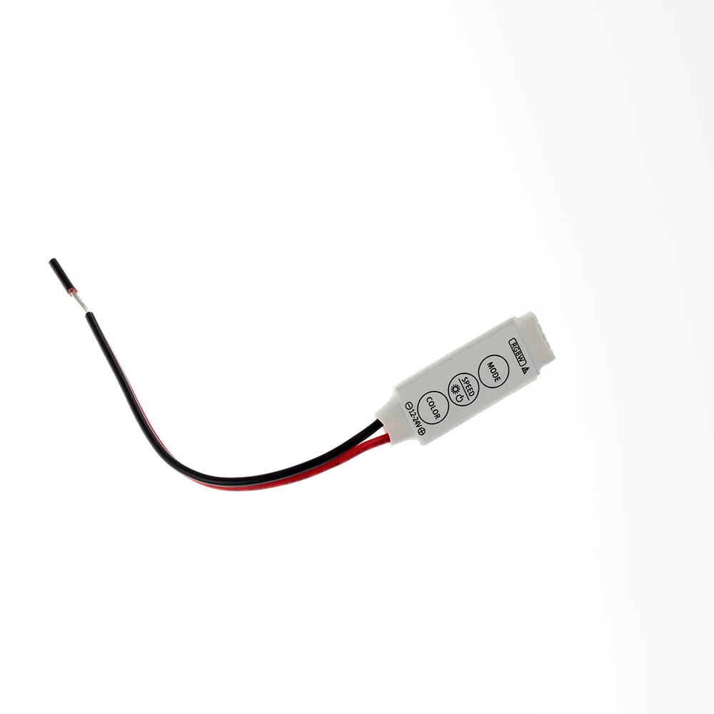 DC12V 3 клавиши мини rgbw led контроллер Диммер с DC гнездовой вилкой для RGBW/RGBWW
