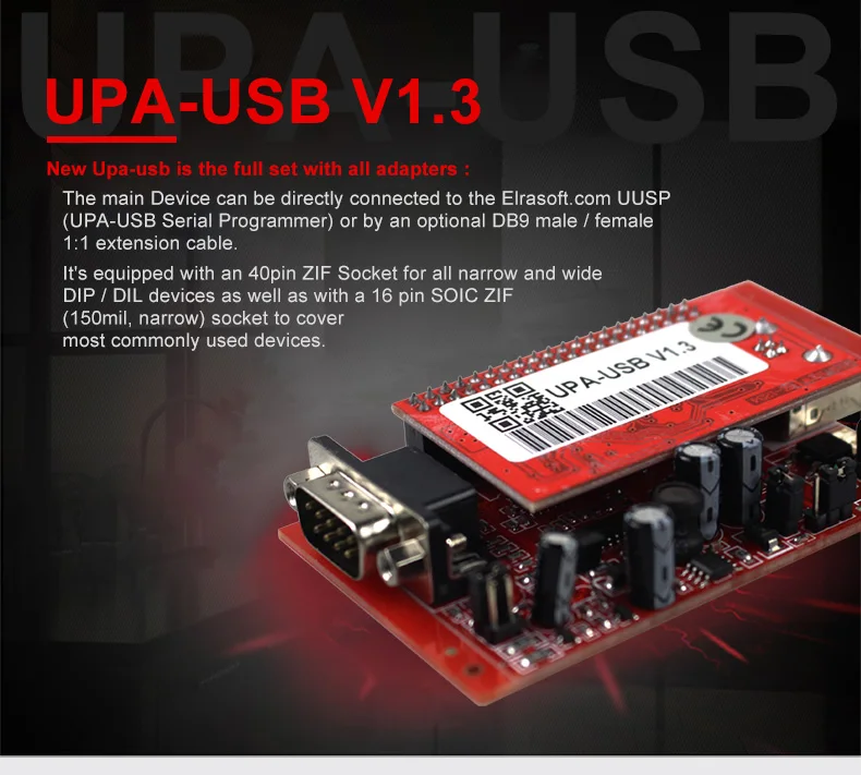 UPA USB программатор V1.3 с полным адаптером ECU Чип Tunning OBD2 Основной блок UPA-USB 1,3 UPA USB V1.3 диагностический инструмент
