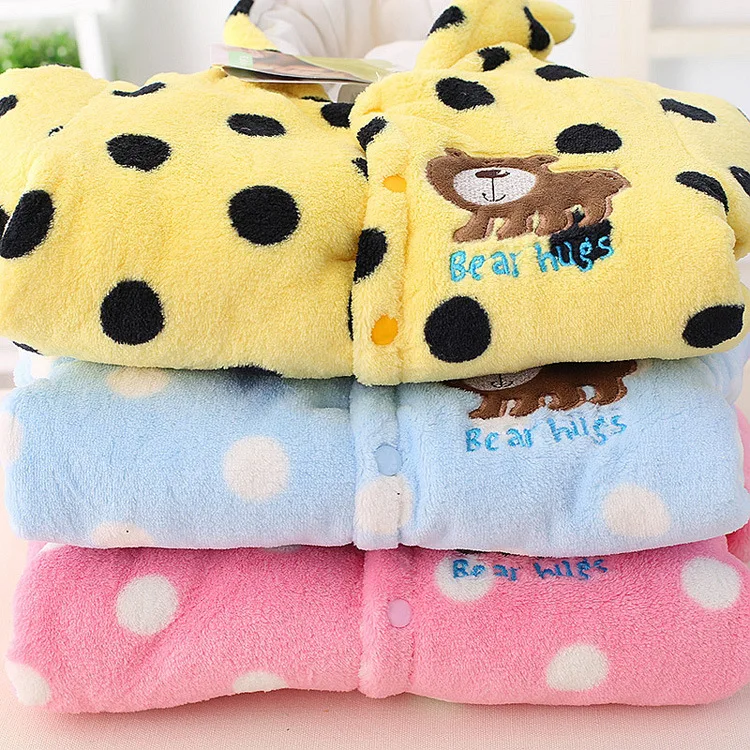 Детский комбинезон BibiCola осенне-зимний из хлопка с капюшоном для мальчиков и