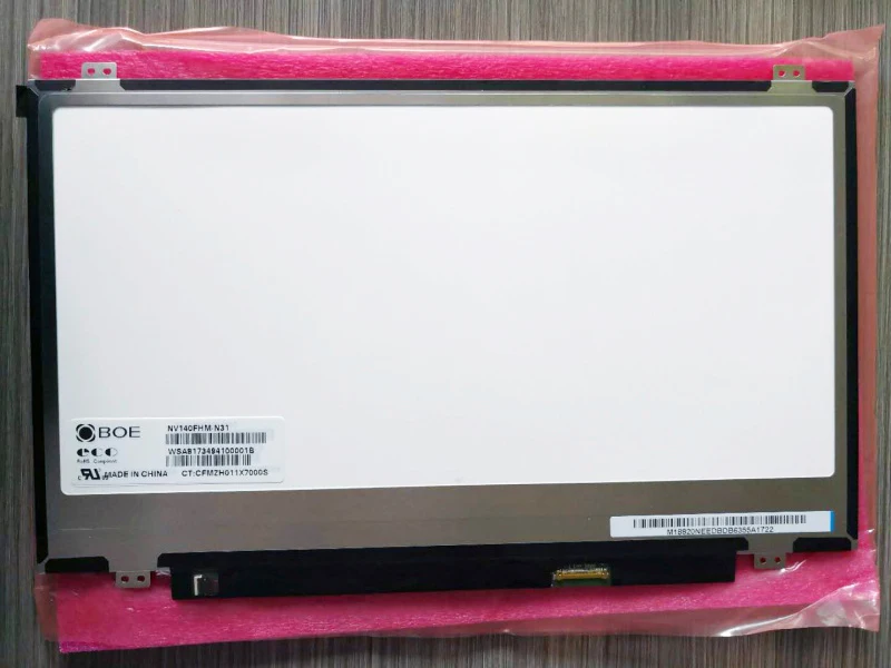 Экран IPS NT140FHM N31 Matrix для ноутбука 14 0 &quot30Pin ЖК экран глянцевый FHD 1920x1080 светодиодный