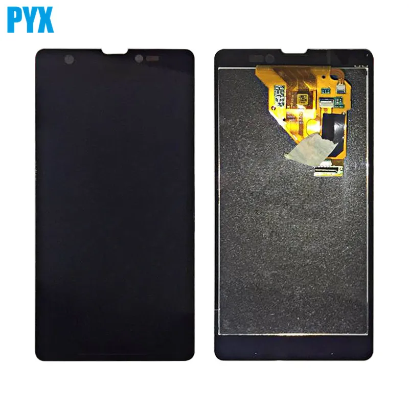 Черный для Sony Xperia ZR M36h C5503 C5502 ЖК дисплей с сенсорным экраном Оцифровка сборки