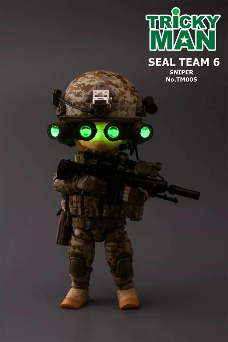 Для коллекции " Военная фигурка TRICKYMAN Seal Team 6 Third Bomb TM005 снайперская модель игрушки для фанатов подарок на праздник