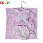 KEIUMI 22-23 дюймов Кукла Reborn одежда модная одежда для маленькой девочки кукла игрушка новорожденный кукла аксессуары ребенок рождественские день рождения подарки