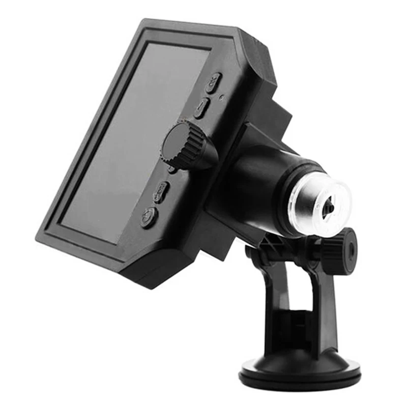 Mustool G600 цифровой Портативный 1-600X 3.6MP микроскоп непрерывное Лупа с 4.3 дюйма HD