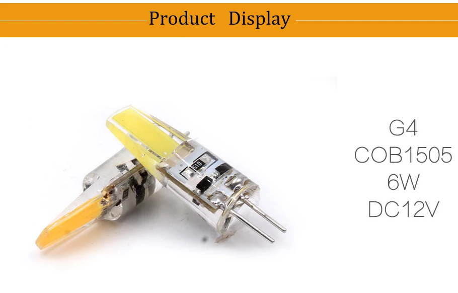 AC DC 12V G4 Светодиодная лампа “Кукуруза” лампочка Коб 1505 AC 220V SMD 3014 G4 светодиодный светильник 360 градусов угол луча Точечный светильник лампы