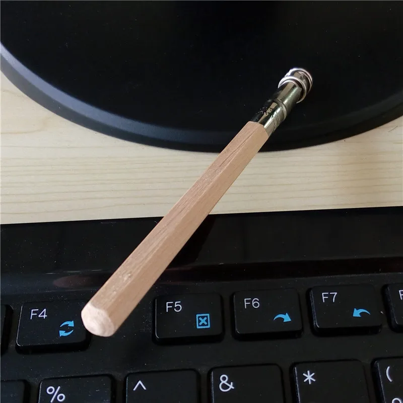 1 шт. Регулируемый Деревянный карандаш удлинитель с одной полюсной головкой