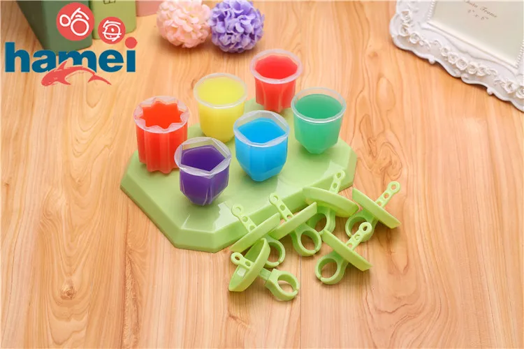 Self-Made Ice Rod Tool Ice-cream Mold Non-toxic Lattice Plastic Mould kitchen tool |