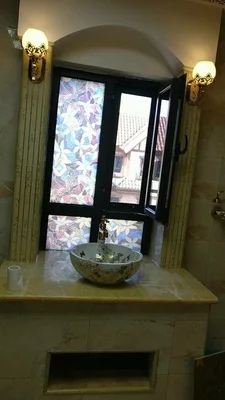 2 м длинные современные стеклянные наклейки в американском стиле с цветами