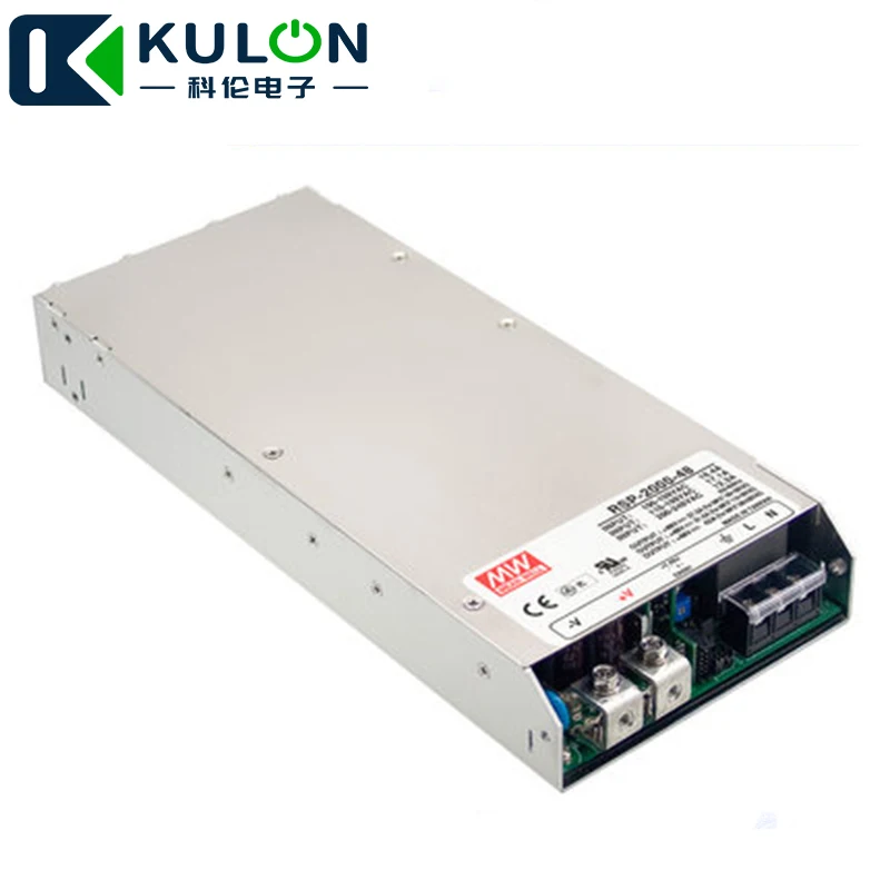 Оригинал MEAN WELL RSP-2000-12 1200 Вт, а, 12 В, блок питания meanwell с PFC в параллельном соединении