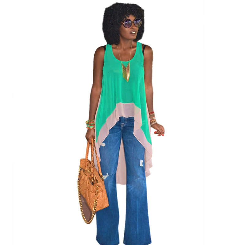 Женщины Шифон Платье Свободные Pattern Новинка Летние Платья Горячие Продажа С