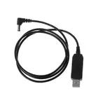 Черный Портативный USB-кабель для зарядного устройства для рации Baofeng UV-5R Plus