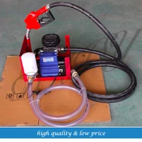 powerful electric bio diesel fuel oil transfer pump 80lmin 550 watt automatic pump nozzle with accessories