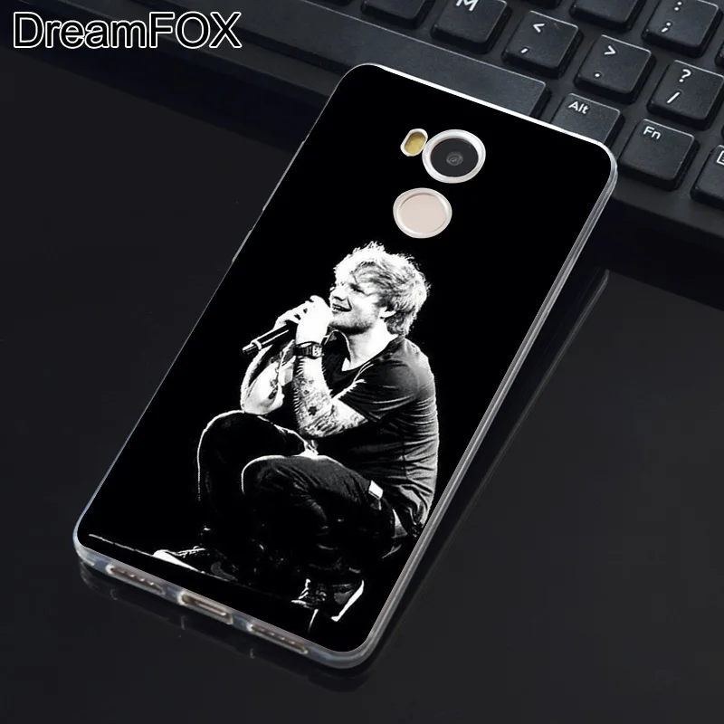 DREAMFOX M096 Ed Sheeran Мягкий силиконовый чехол из ТПУ для Xiaomi Redmi Note 3 4 4X5 5A 6 7 Pro Global |