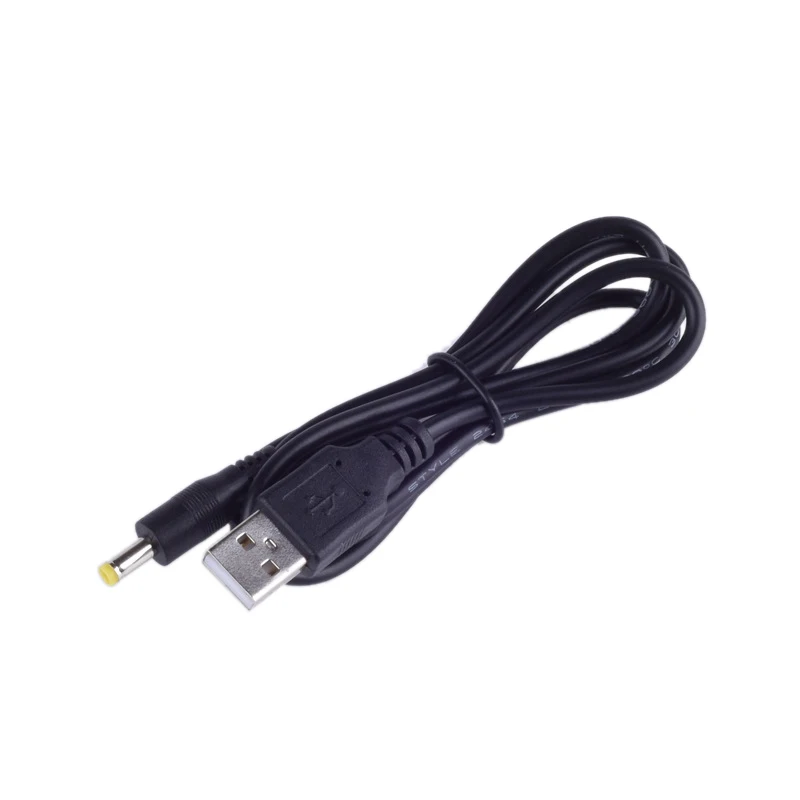Разъем питания постоянного тока USB преобразует в 4,0*1,7 мм/DC 4,0x1,7 Белый Черный l-образный прямоугольный разъем со шнуром соединительный кабель