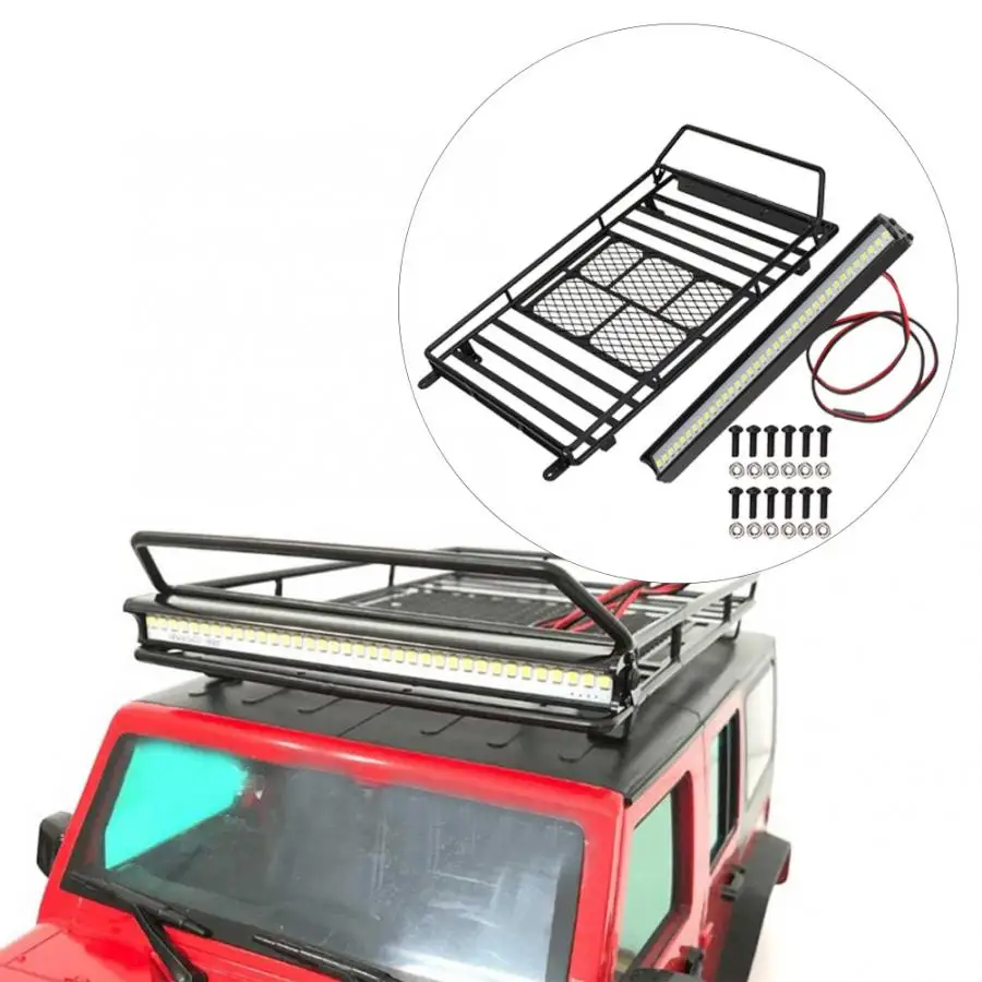1/10 RC автомобильный багажник на крышу ЛОТОК ДЛЯ 4/SCX10 Запчасти багажник|Детали и