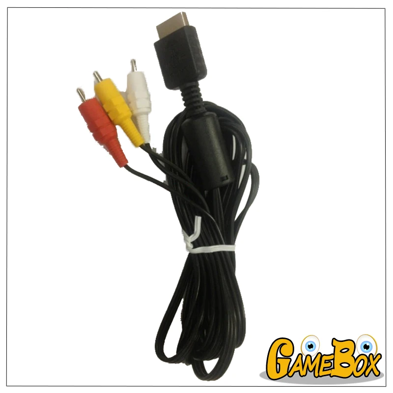 Аудио Видео AV кабель к RCA для PS2 PS3 ТВ монитор компонентный видео кабель|Запасные