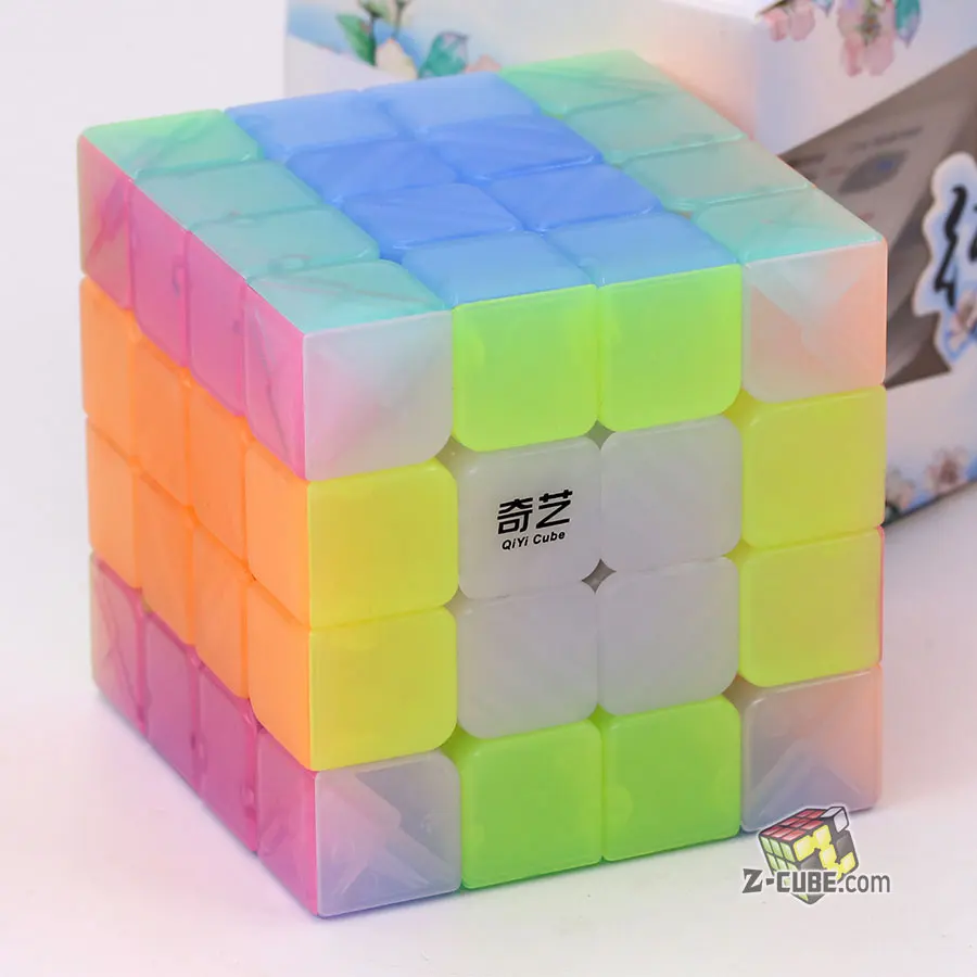 Magic cube Puzzle QiYi 2x2 3x3 4x4 5x5 странной формы Пирамида перекос Marstermorphix SQ1 квадратный-1 брелок прозрачные cube