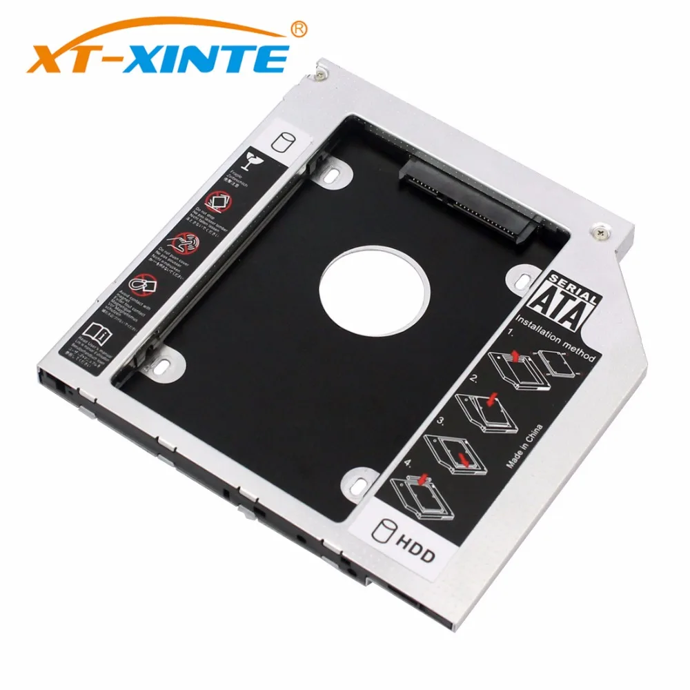HDD Caddy 9 мм 9,5 мм 12,7 мм Алюминий Optibay SATA 3,0 коробка для жесткого диска корпус DVD адаптер 2,5 SSD 2 ТБ для ноутбука CD-ROM