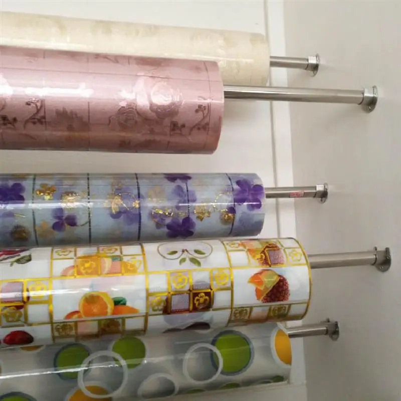 4 шт. 32 мм Набор рельсов для одежды толстая устойчивая к ржавчине сверхмощная