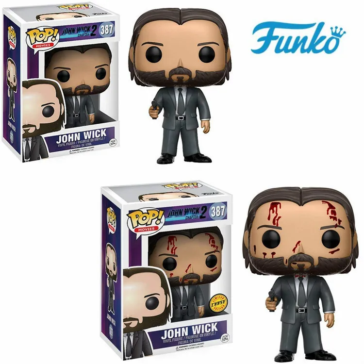 Funko pop Ограниченная серия Чейз #387 Джон фитиль виниловая кукла экшн Фигурки