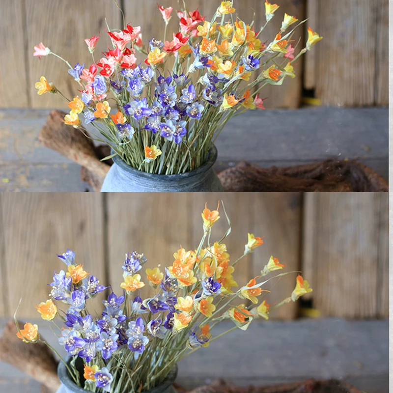 20 шт. натуральные растения с длинным стержнем 3 цвета | Дом и сад