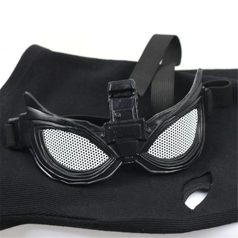 Spider-Man: Far From Home Cosplay The New Night Monkey Man Mask Superhero Helmet Halloween Headgear Black Mask