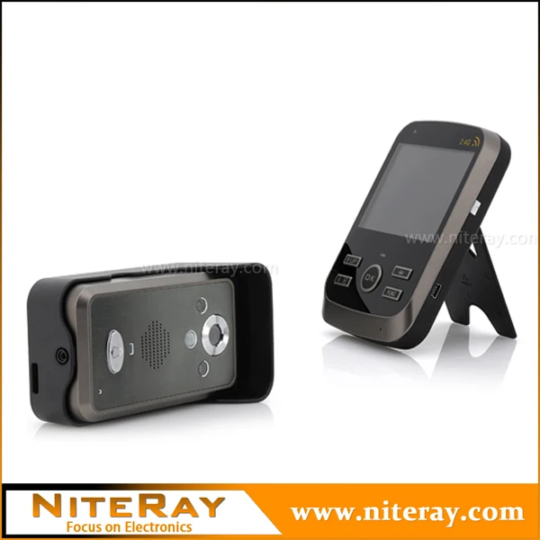 3.5 '' водонепроницаемый видео глазок двери камеры беспроводной видео-дверной