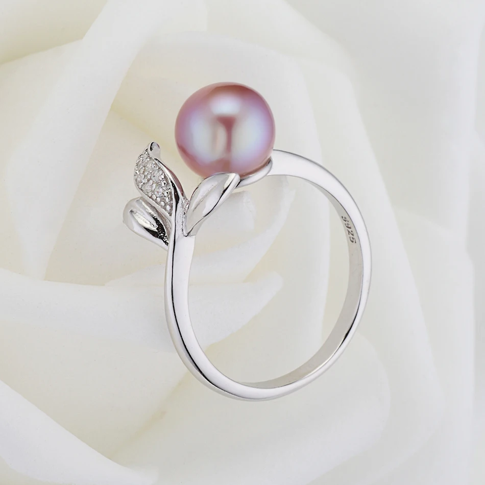 Женское кольцо на палец Feige фиолетовое из стерлингового серебра 925 пробы с