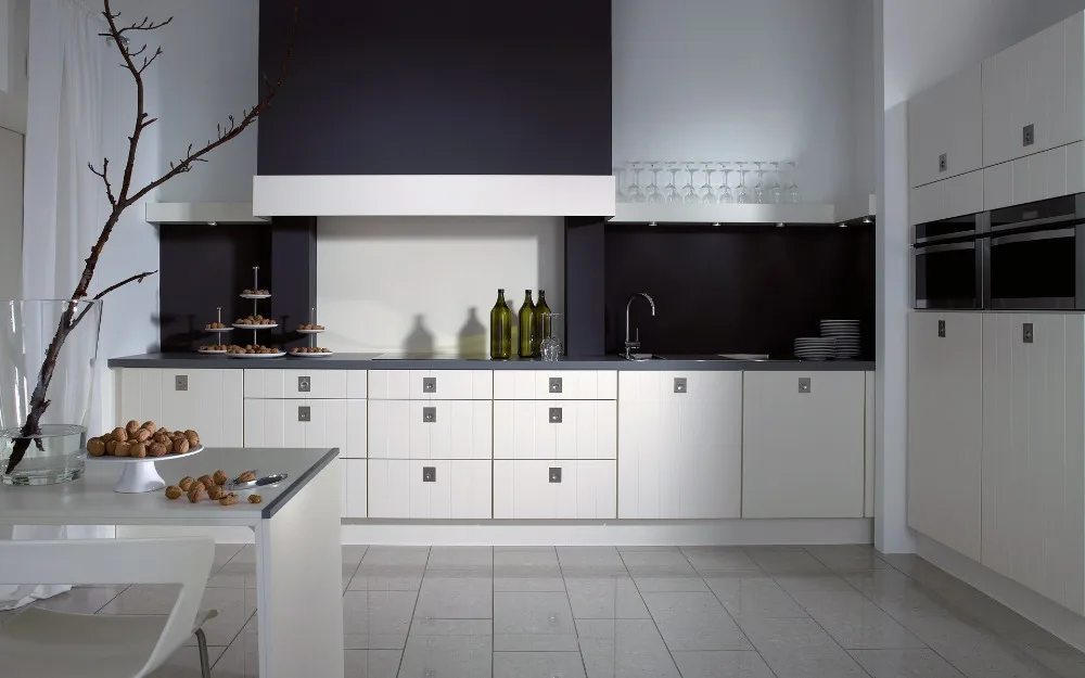 Кухонный шкаф белого цвета современный дизайн K004|modern kitchen cabinets|modern design cabinetdesign