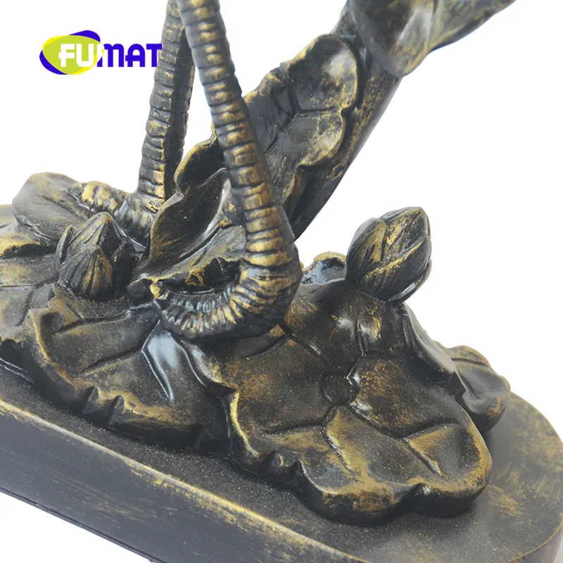 FUMAT прикроватная лампа Тиффани в американском ретро-стиле для кабинета детской