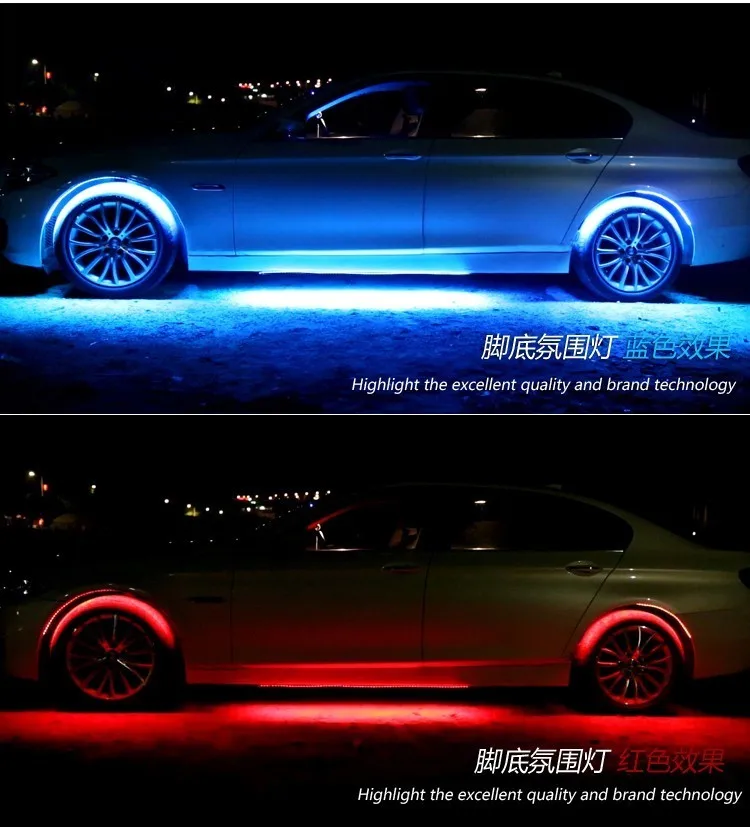 5 в USB мощность неоновый светодиодный полоса лента лампа полоса 2835 SMD RGB светодиодный авто Стайлинг веревочный светильник вечерние атмосфера светильник ing Ambi светильник tv