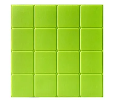 60cmx60cmx5pcs 3d геометрический узор мягкая Наклейка на стену каллиграфия Ресторан гостиная спальня Водонепроницаемый Анти-столкновения пены наклейки на стену - Цвет: 60cmx60cmx5pcs