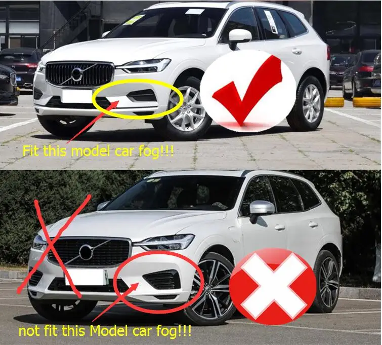 Налобный фонарь для Volvo XC60 светодиодный дневного света XC 60 противотуманный