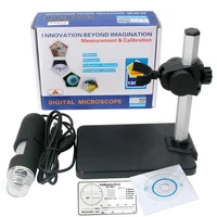 new 500x 1000x 8 led digital microscope usb endoscope camera microscopio magnifier electronic microscope with stand