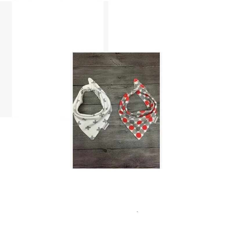 Owlzz 2 Pcs A Lot Baby Bids Cotton Bibs Cartoon Animal Bandana Infant Saliva Towel Kid Accessories | Детская одежда и обувь